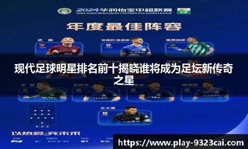 现代足球明星排名前十揭晓谁将成为足坛新传奇之星